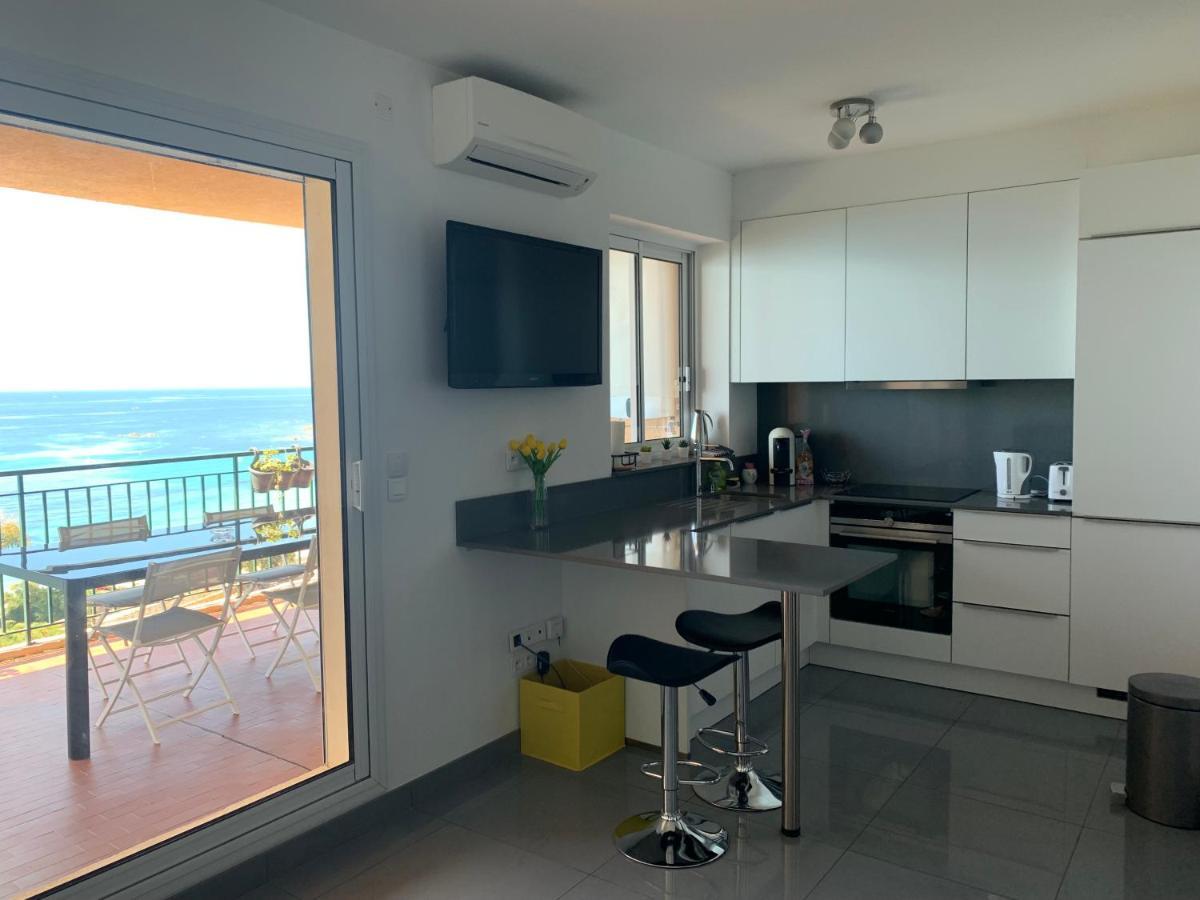 Superbe Appartement T2 Vue Magnifique Sanguinaires A 50M De La Plage Ajaccio  Dış mekan fotoğraf