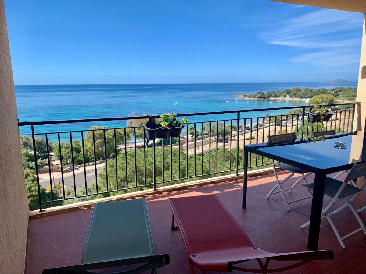 Superbe Appartement T2 Vue Magnifique Sanguinaires A 50M De La Plage Ajaccio  Dış mekan fotoğraf