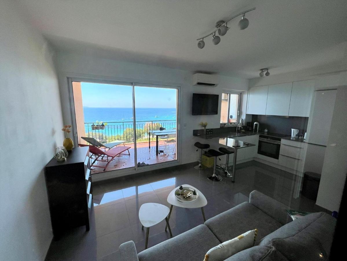 Superbe Appartement T2 Vue Magnifique Sanguinaires A 50M De La Plage Ajaccio  Dış mekan fotoğraf